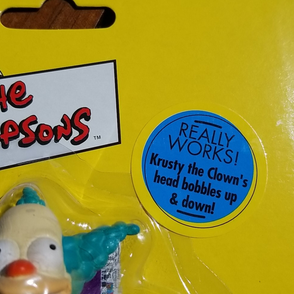Krusty Bobble Head Keychain - Picture 3 of 10